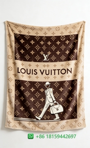 Louis Vuitton Throw Blankets